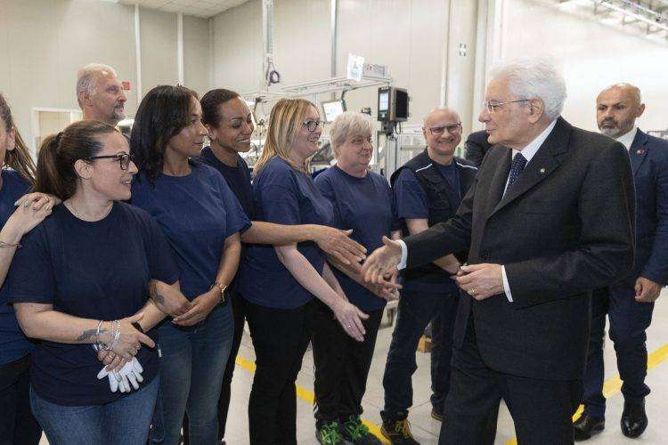 “Festa del Lavoro”: Mattarella visita il Distretto della Meccatronica di Reggio Emilia