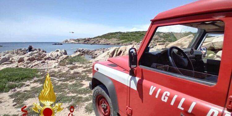 La Maddalena, schiacciato da un masso: interventi dei Vigili del fuoco