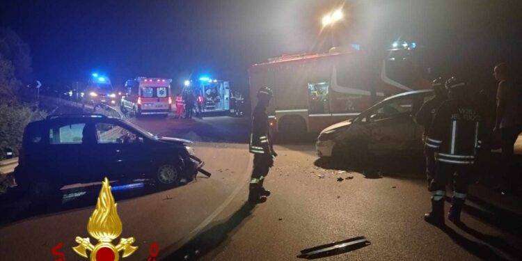 Scontro tra due auto a Palau: tra i feriti un minore