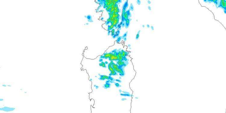 Maltempo, da oggi forti temporali pomeridiani sulla Sardegna