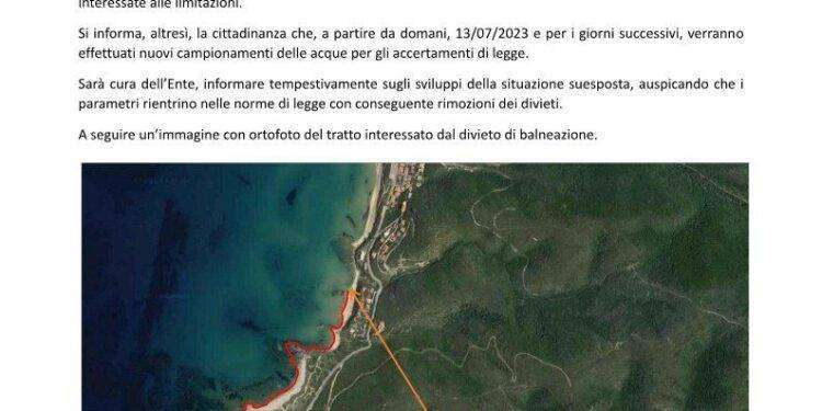 Arbus: batterio escherichia coli impedisce la balneazione