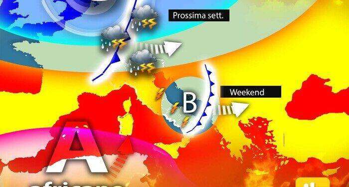 Meteo, maestrale fino a mercoledì poi arriva l’anticiclone africano