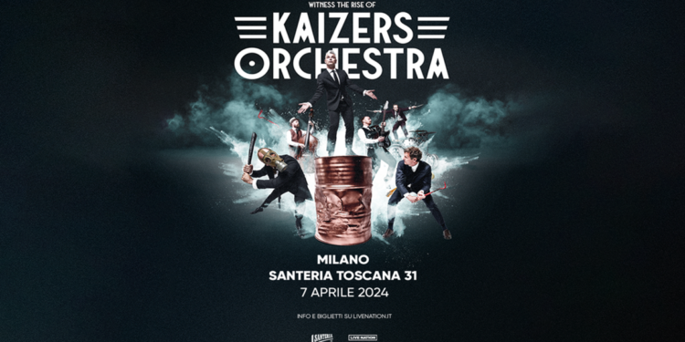Kaizers Orchestra: una data in Italia ad aprile 2024