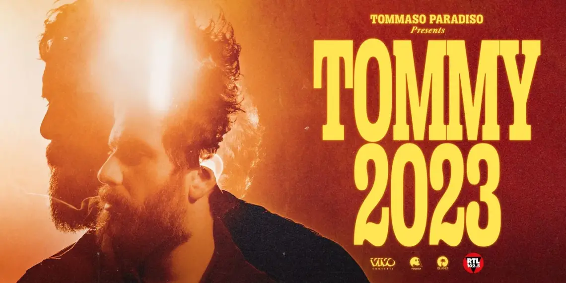 Tommaso Paradiso nei palazzetti con Tommy 2023 a novembre e dicembre