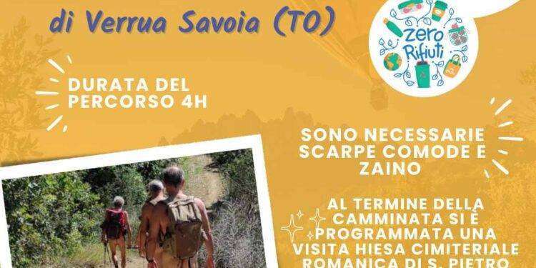 Naturgita, la passeggiata in nudità nel torinese