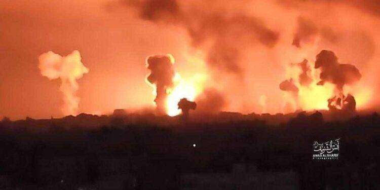 Offensiva a terra dei sionisti contro il popolo palestinese: iniziato l’attacco a Gaza