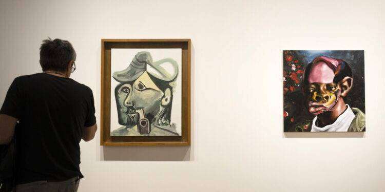 A Firenze opere di Quinn a confronto con ritratti Rinascimento