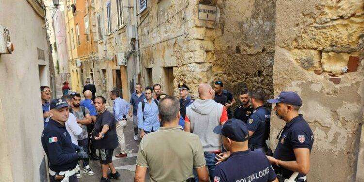 Fiaccolata in centro storico a Sassari, basta con la criminalità