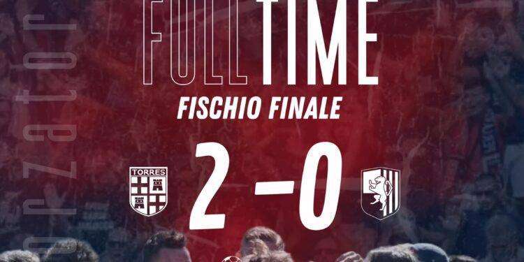 Torres forza sette, settima vittoria consecutiva: 2 a 0 alla Lucchese