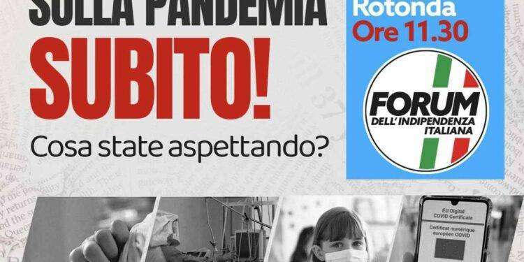 Covid, Alemanno: “8 novembre in piazza per istituire commissione inchiesta”