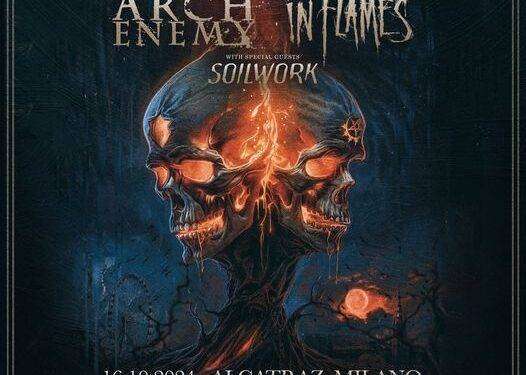 Arch Enemy e In Flames, annunciano una data a Milano a ottobre 2024