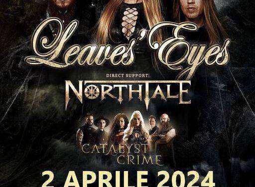 La band symphonic metal norvegese dei Leaves’ Eyes ad aprile in Italia