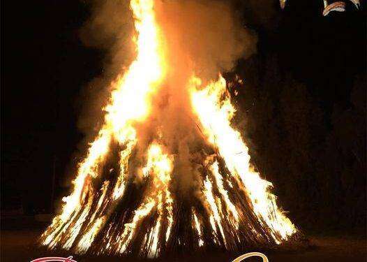 Arborea: si rinnova il rito della “Brusa la Vecia”