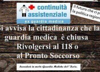 “Salvaguardiamo il servizio di continuità assistenziale in Sardegna”, prosegue la mobilitazione