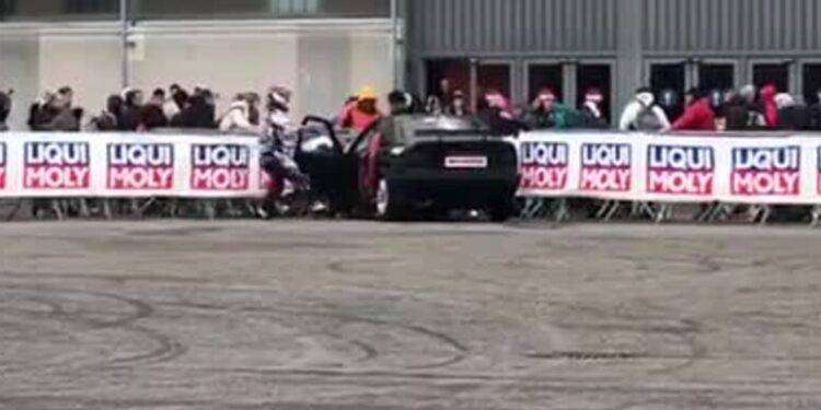 Auto contro spettatori, 10 feriti al Motor Bike Expo a Verona