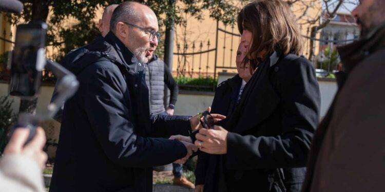 Elezioni, Truzzu a Lula con il ministro Anna Maria Bernini