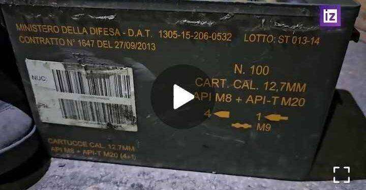 Russi pubblicano video liberazione di Avdeevka, nelle immagini migliaia di munizioni italiane