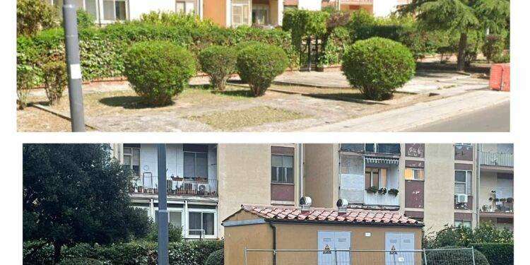 Cagliari, no alla cabina Enel in via Bacaredda