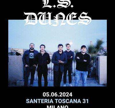Ls Dunes, prima volta in Italia per il super gruppo di Frank Iero