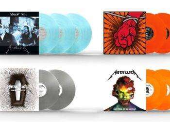 I Metallica pubblicano le ristampe in vinile degli album dal 1998 al 2016