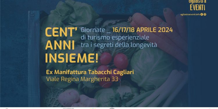 La longevità protagonista alla Manifattura Tabacchi di Cagliari dal 16 al 18 aprile