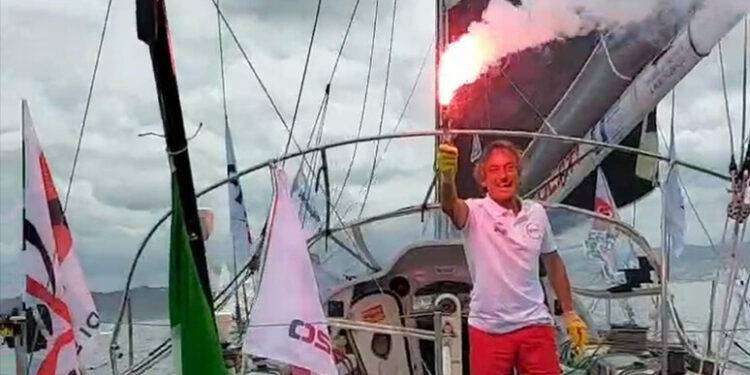 Vela: Andrea Mura a Cagliari dopo giro del mondo di 4 mesi