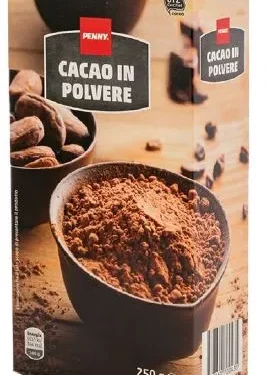 Allarme alimentare, richiamo del cacao in polvere