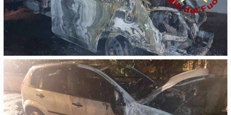 Non si ferma il piromane in Gallura: auto e furgone in fiamme a Cannigione