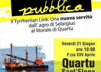 No Tyrrhenian Link, assemblea pubblica venerdì 21 giugno a Quartu