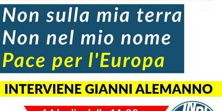 Indipendenza, presidio contro il nuovo comando NATO di Solbiate Olona