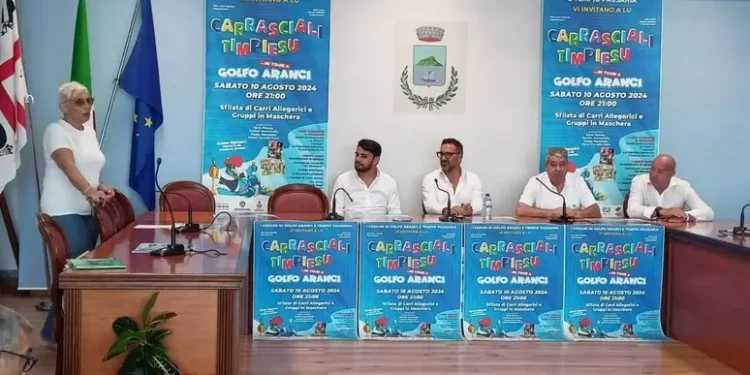 Il Carrasciali Timpiesu in tour estivo a Golfo Aranci