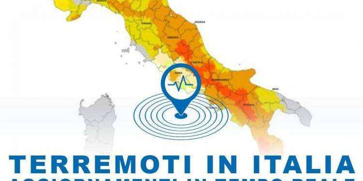 Terremoti in Italia – Gli aggiornamenti in tempo reale