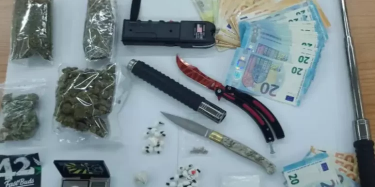 Alghero, arrestato un 20enne per detenzione e spaccio di droga