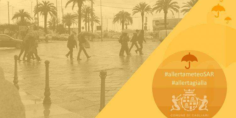 Allerta meteo, rischio violenti temporali a Cagliari
