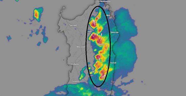 Maltempo, nubifragi e grandinate sulla Sardegna