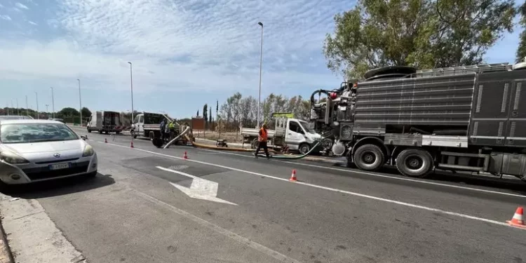 A Quartu nuovo sistema fognario in zona Musicisti