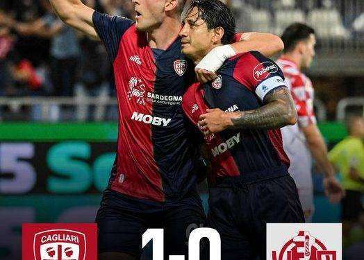 Coppa Italia: il Cagliari batte la Cremonese