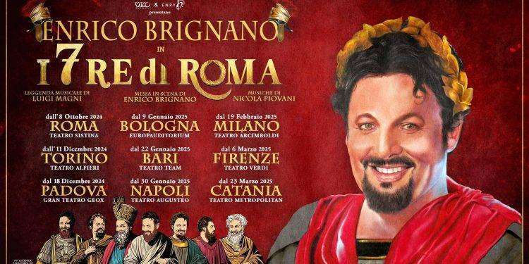 Brignano prende il testimone di Proietti, ecco ‘I 7 re di Roma’