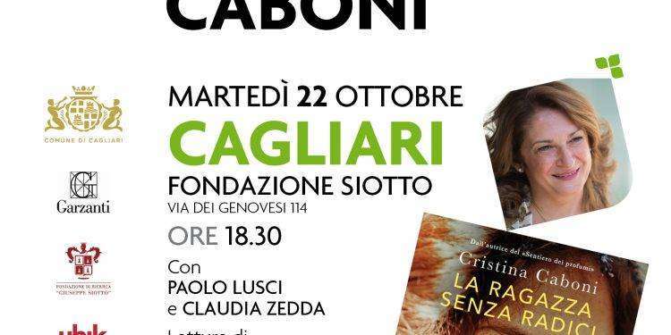 Martedì 22 ottobre, per Éntula, Cristina Caboni presenta il romanzo “La ragazza senza radici” alla Fondazione Siotto di Cagliari