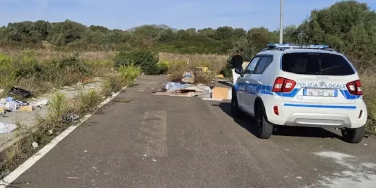 Olbia, rafforzati i controlli contro l’abbandono dei rifiuti