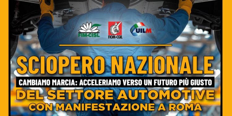 18 ottobre sciopero nazionale dei metalmeccanici di Cgil, Cisl e Uil
