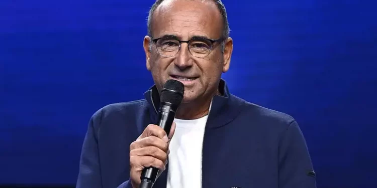 Carlo Conti, il 2 dicembre al Tg1 l’annuncio dei Big di Sanremo