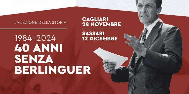 40 anni senza Enrico Berlinguer, gli eventi in programma