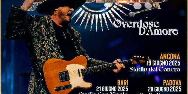 Zucchero torna negli stadi: ecco i concerti annunciati