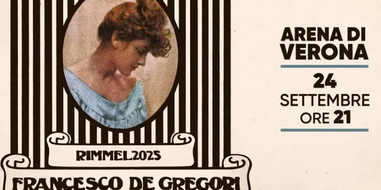 De Gregori, per celebrare Rimmel concerto evento a Verona