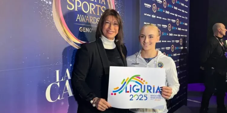 Presentato il logo di “Liguria Regione Europea dello Sport 2025”