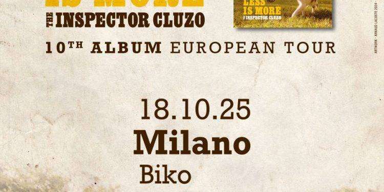The Inspector Cluzo in concerto a Milano a ottobre 2025