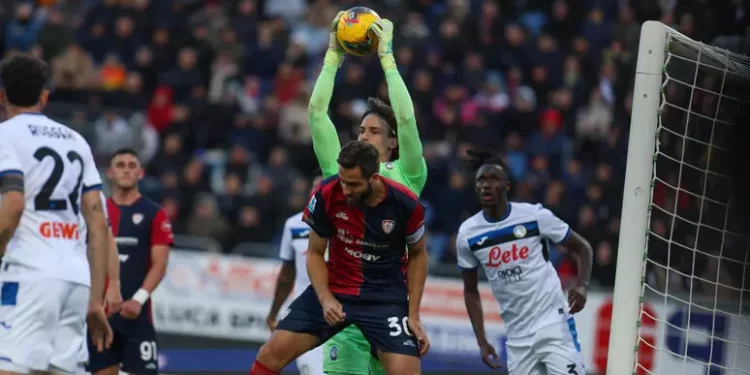 1-0 al Cagliari, Atalanta 10/a vittoria di fila