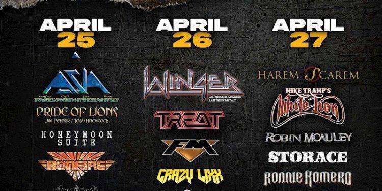 Frontiers Rock Festival 2025: show d’addio dei Winger e altre conferme
