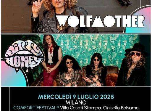 Wolfmother e Dirty Honey insieme per due show in Italia